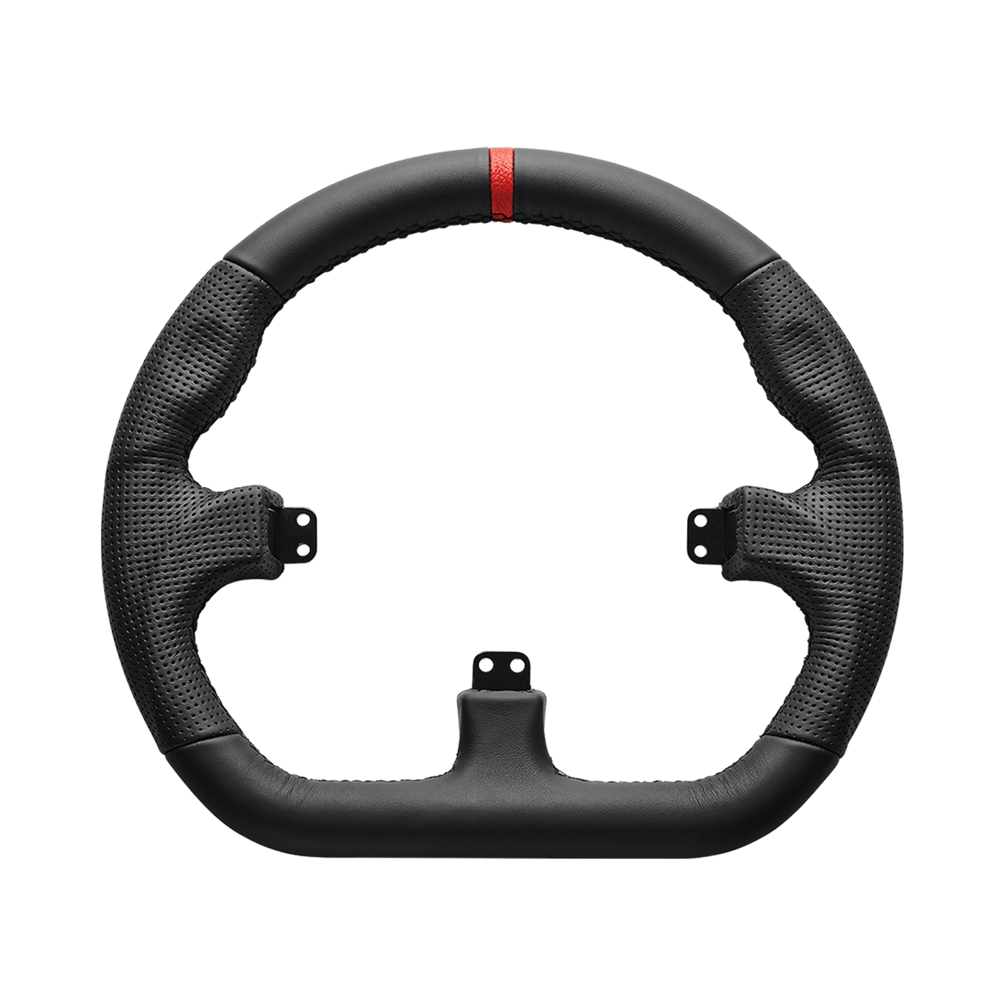 Closed D Black Leather Rim | SimCrafters