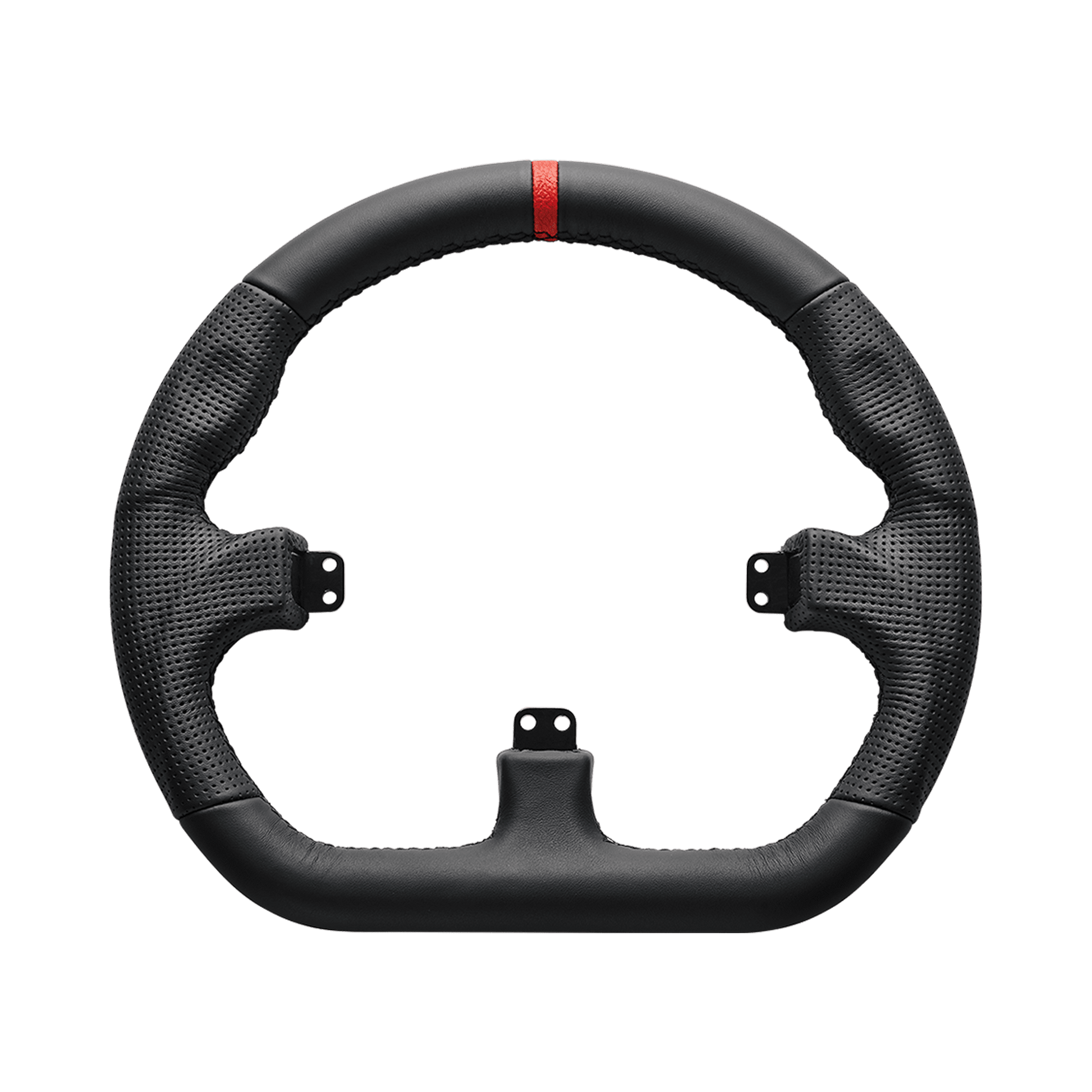 Closed D Black Leather Rim | SimCrafters