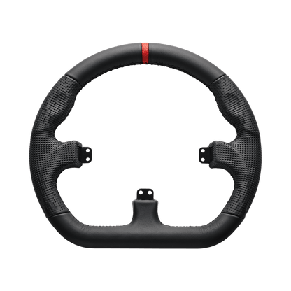 Closed D Black Leather Rim | SimCrafters