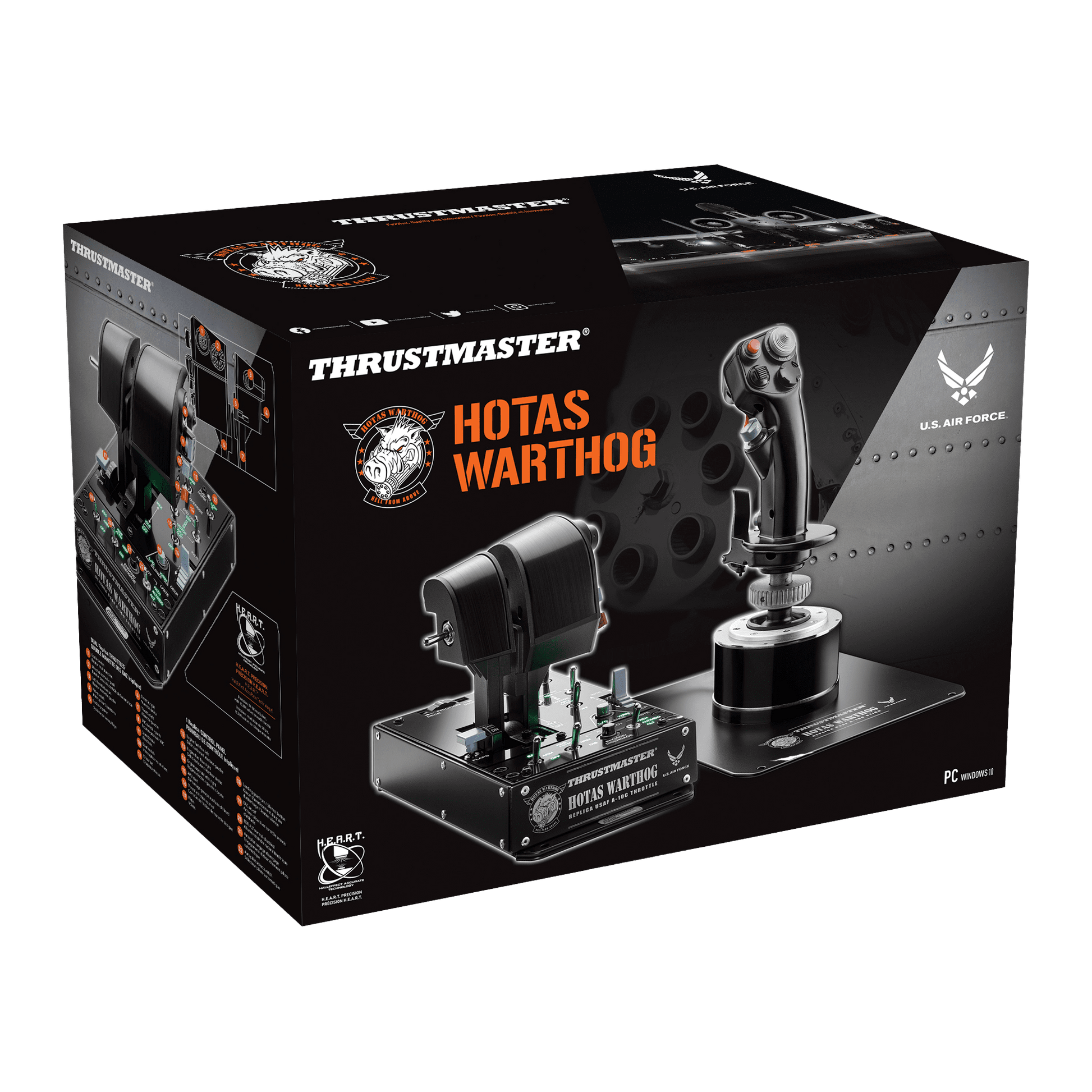 Thrustmaster Hotas warthog Throttle + joystick | SimCrafters